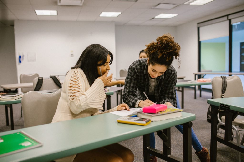 students managing